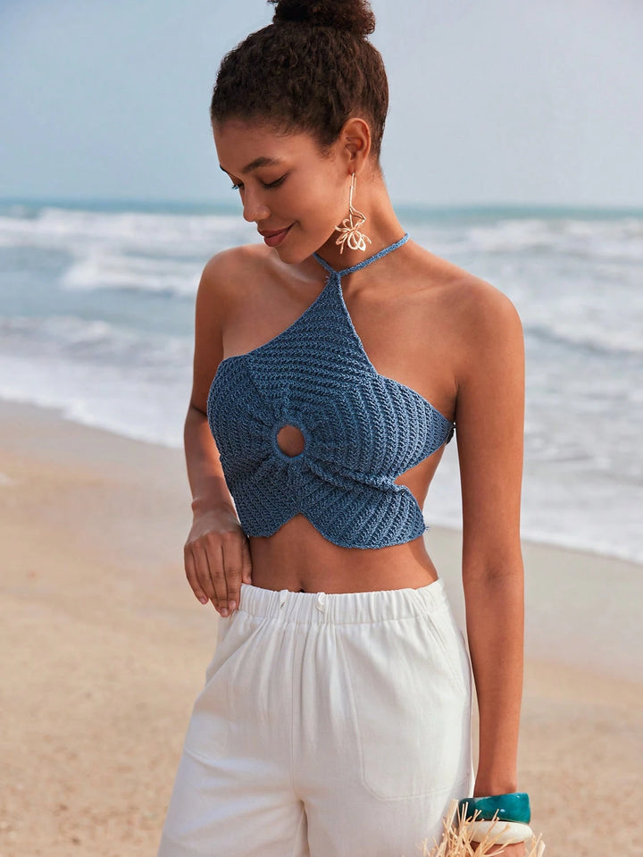 Top SHEIN, albastru