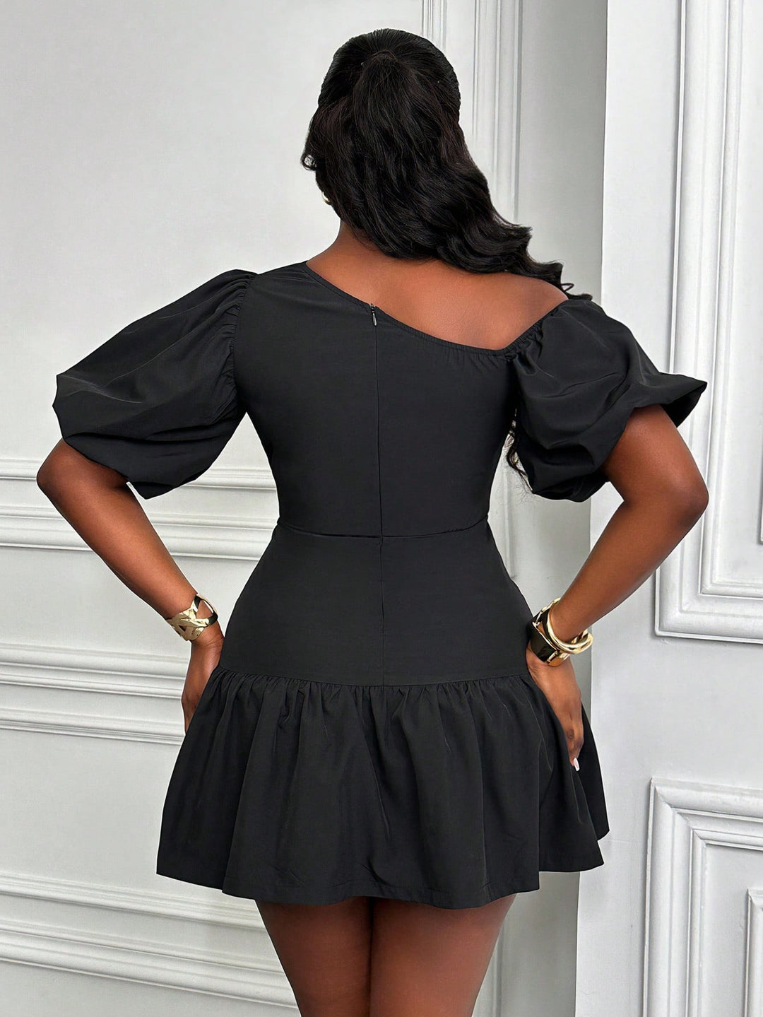 Rochie scurtă SHEIN, negru
