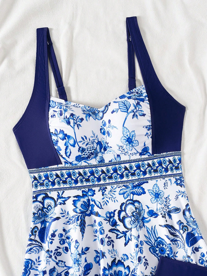 Costum de baie SHEIN, mix culori