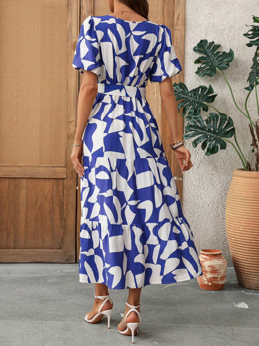 Rochie maxi SHEIN, mix culori
