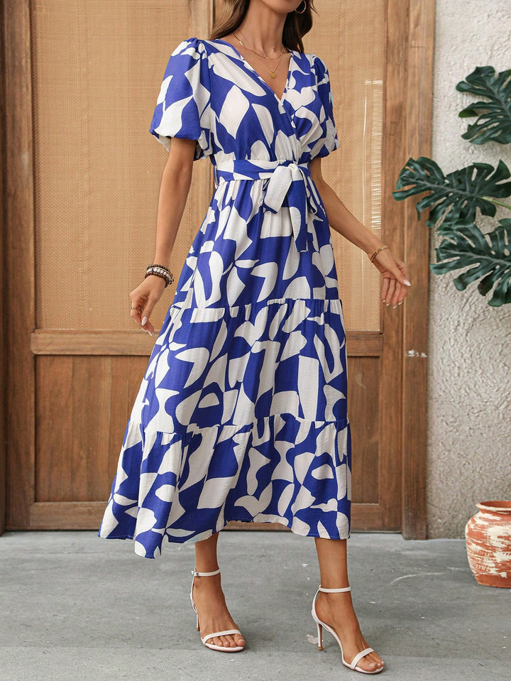 Rochie maxi SHEIN, mix culori