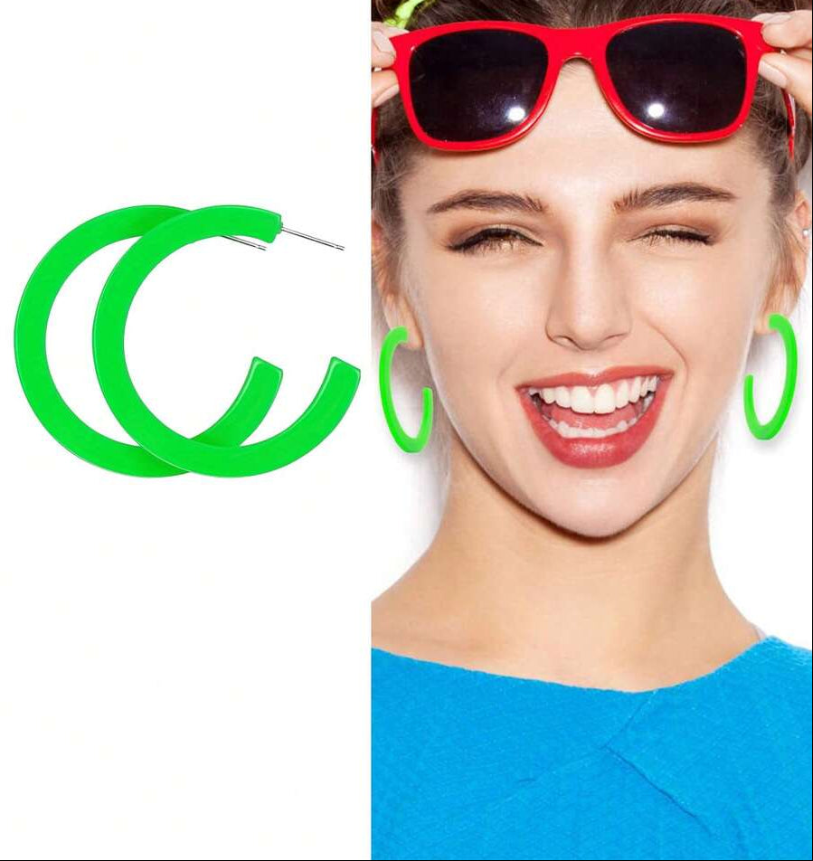 Cercei SHEIN, verde