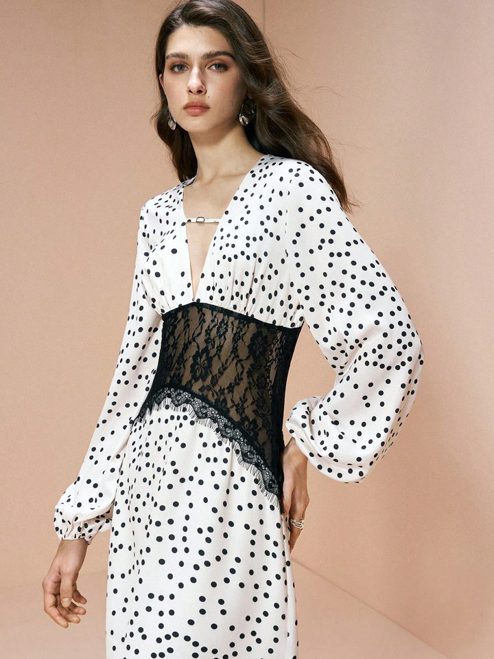 Rochie maxi SHEIN, crem