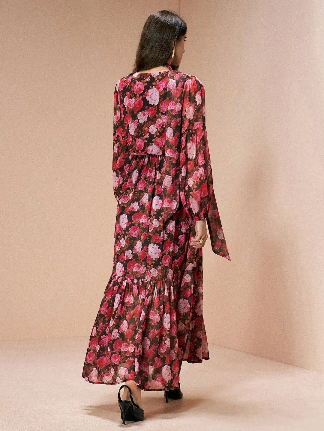 Rochie maxi SHEIN, mix culori