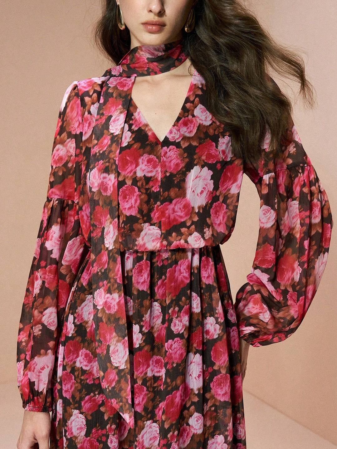 Rochie maxi SHEIN, mix culori