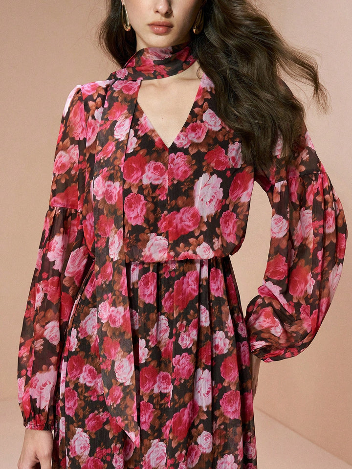 Rochie maxi SHEIN, mix culori