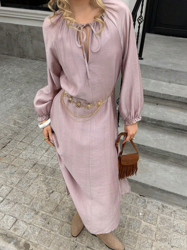 Rochie midi SHEIN, roz
