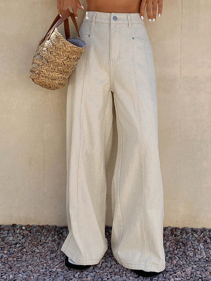 Jeans SHEIN, alb