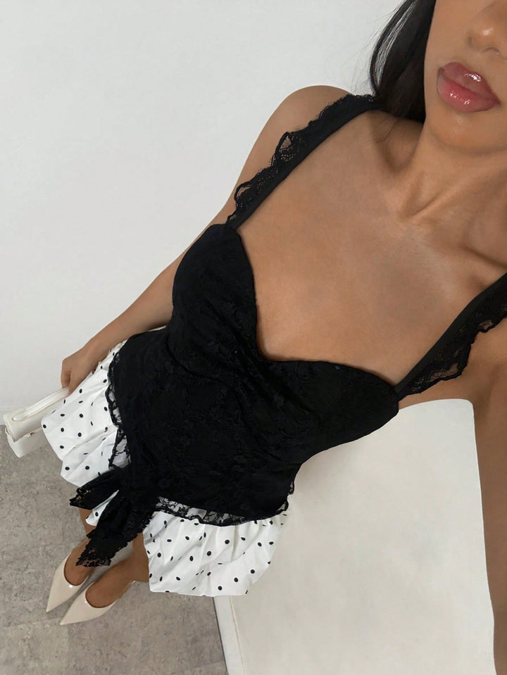 Top SHEIN, negru