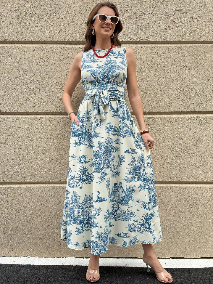 Rochie maxi SHEIN, mix culori