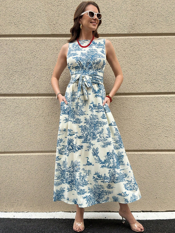 Rochie maxi SHEIN, mix culori
