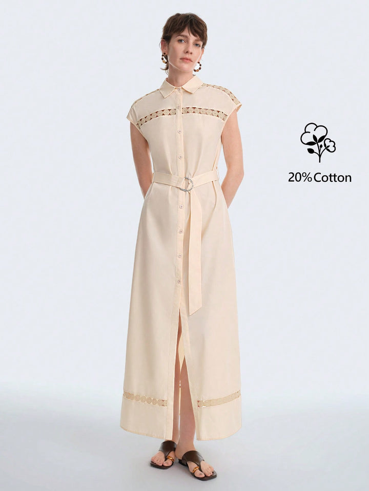 Rochie maxi SHEIN, kaki