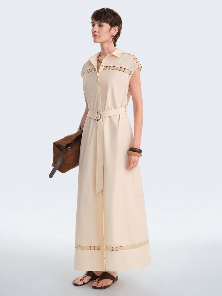 Rochie maxi SHEIN, kaki