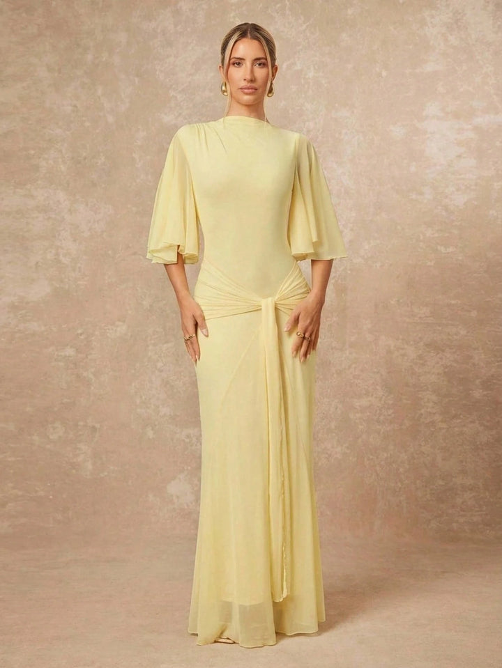 Rochie maxi SHEIN, galben