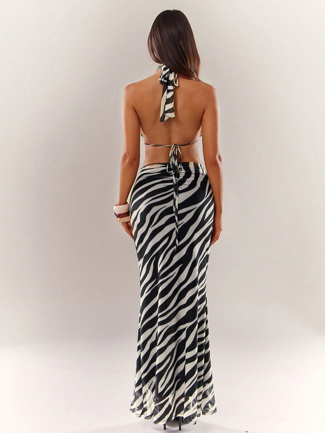 Rochie maxi SHEIN, mix culori