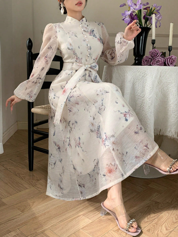 Rochie midi SHEIN, roz