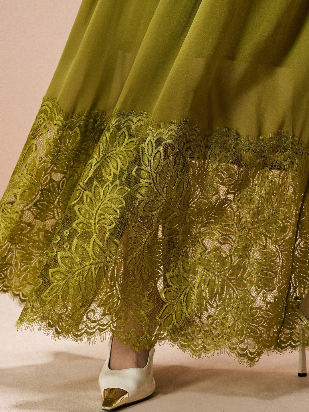 Rochie maxi SHEIN, verde
