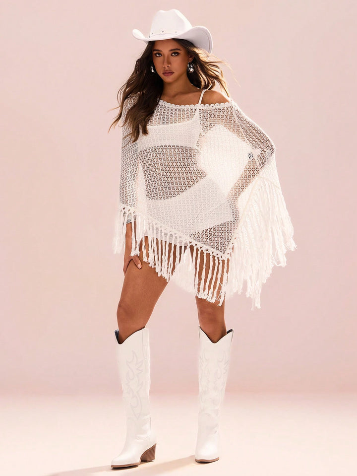Rochie mini SHEIN, alb