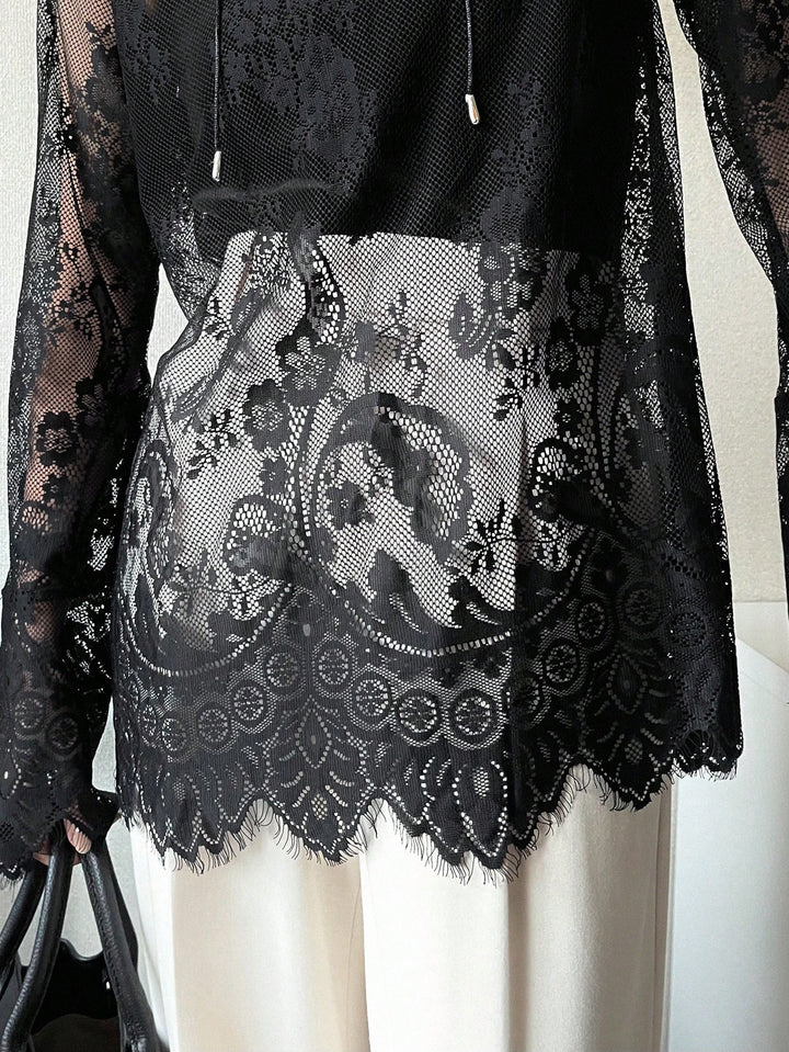 Top SHEIN, negru