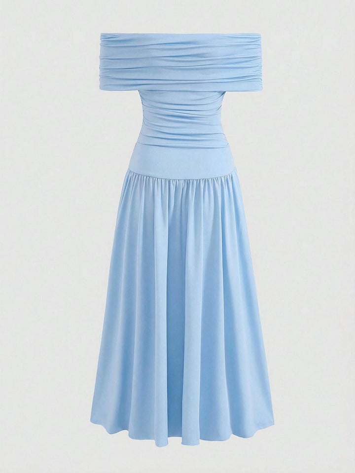 Rochie maxi SHEIN, albastru