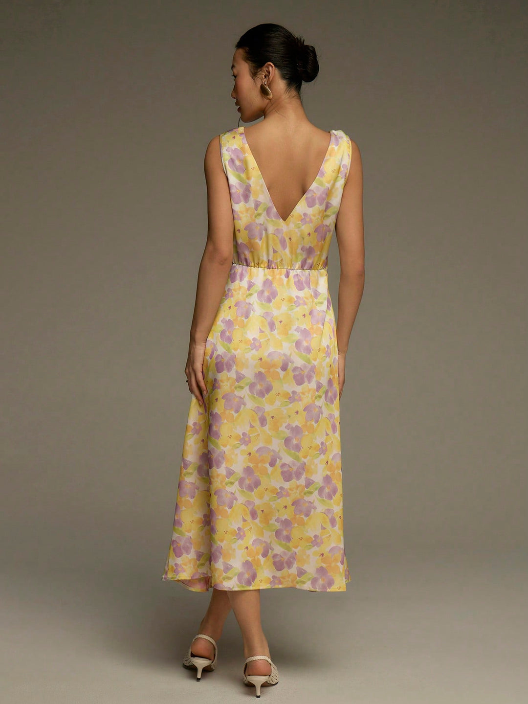 Rochie midi SHEIN, mix culori