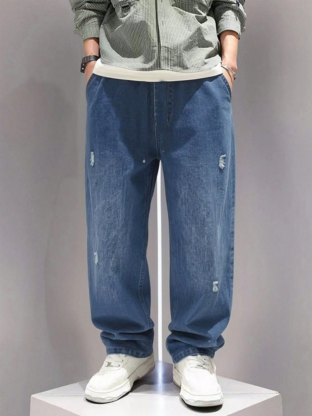 Jeans SHEIN, albastru