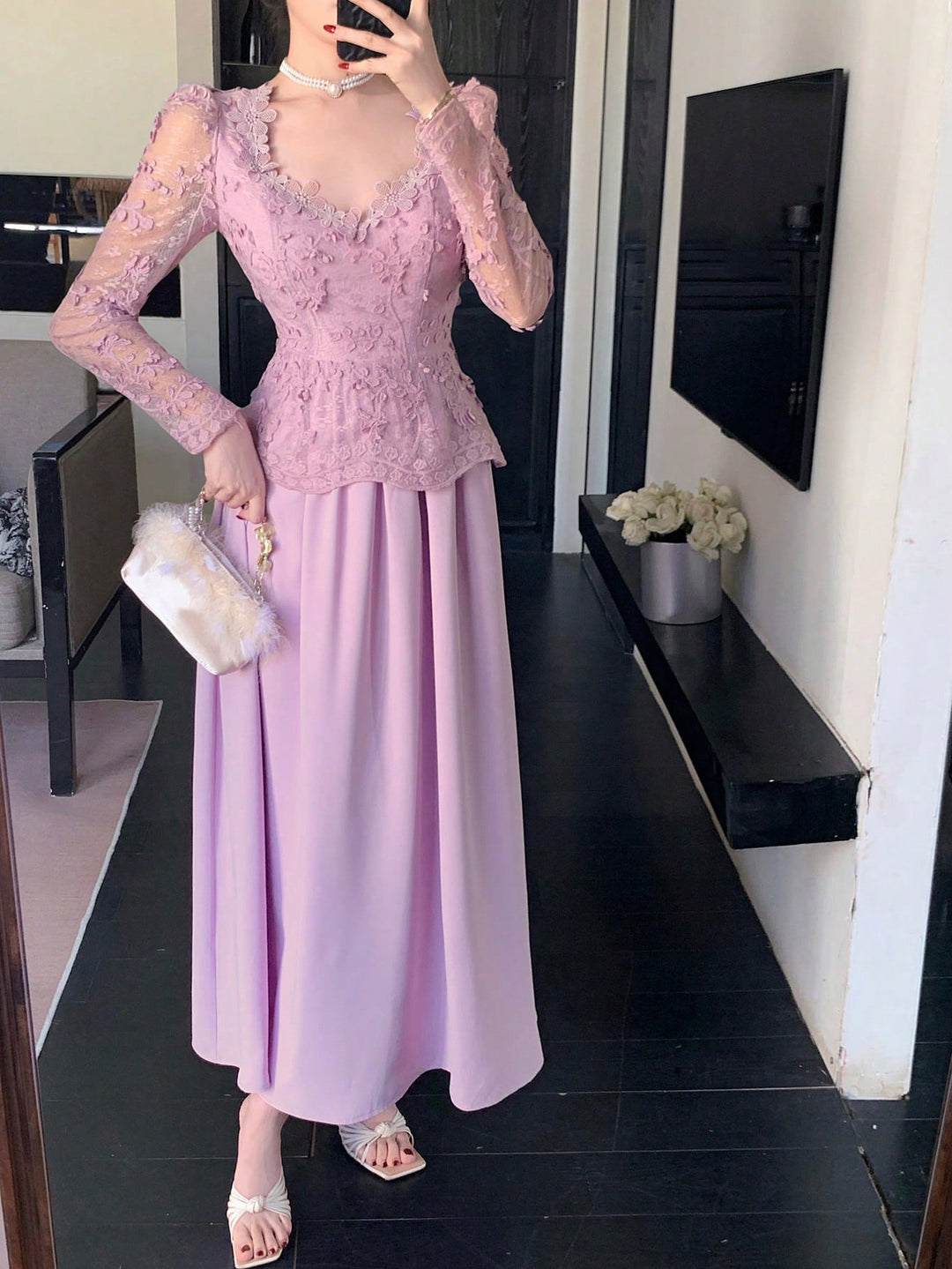Rochie maxi SHEIN, mov