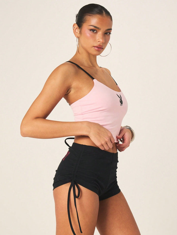 Pantaloni scurți SHEIN, negru