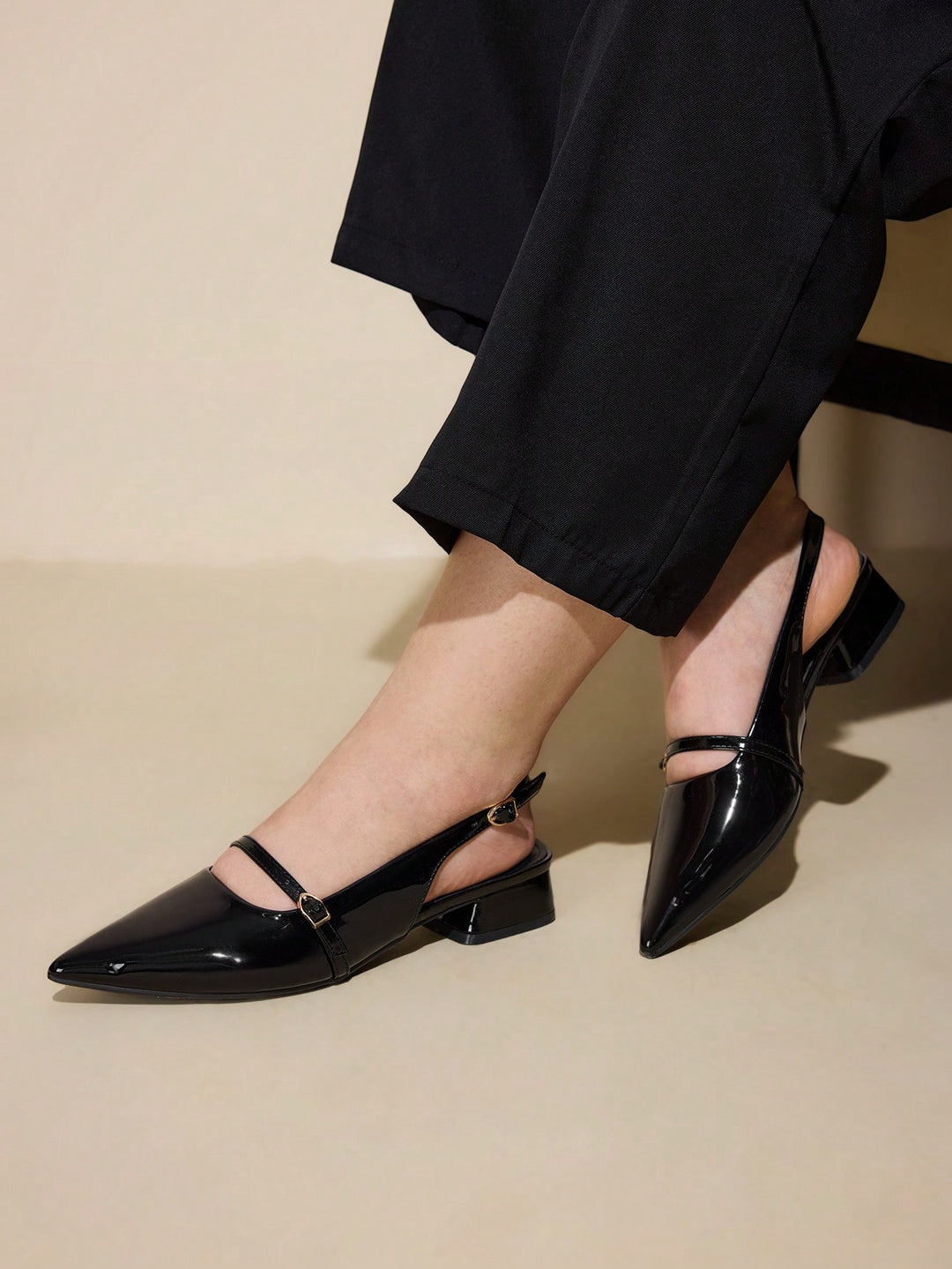 Balerini SHEIN, negru