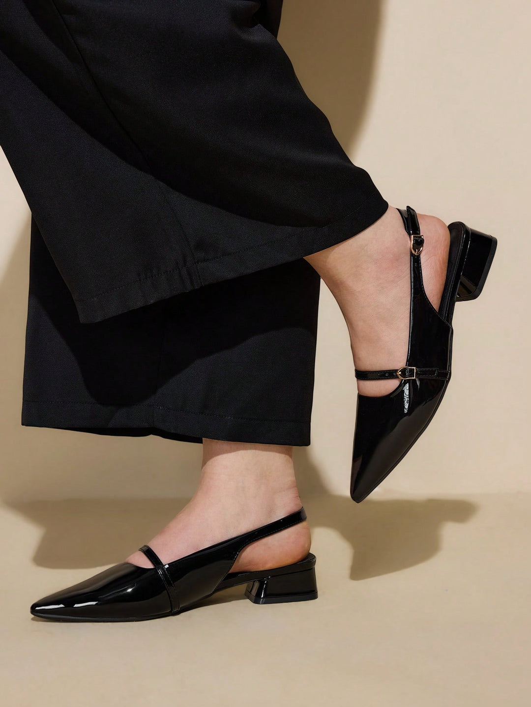 Balerini SHEIN, negru