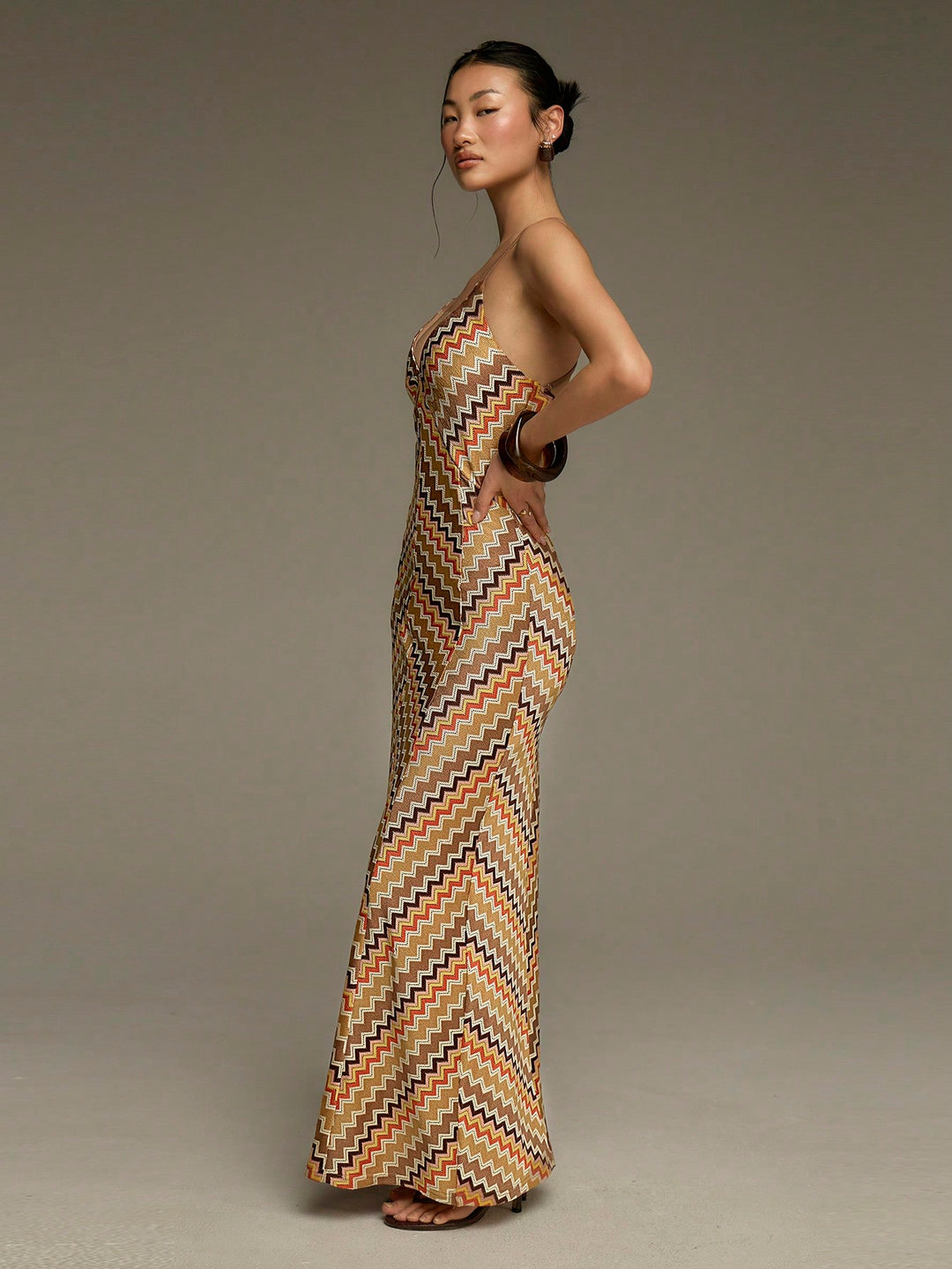Rochie maxi SHEIN, mix culori