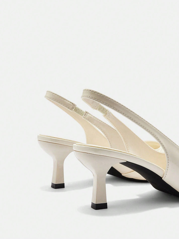 Pantofi SHEIN, alb