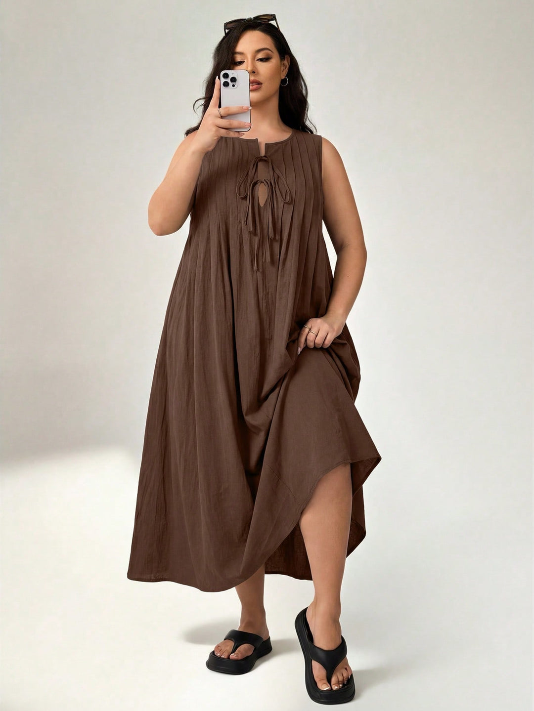 Rochie SHEIN, maro