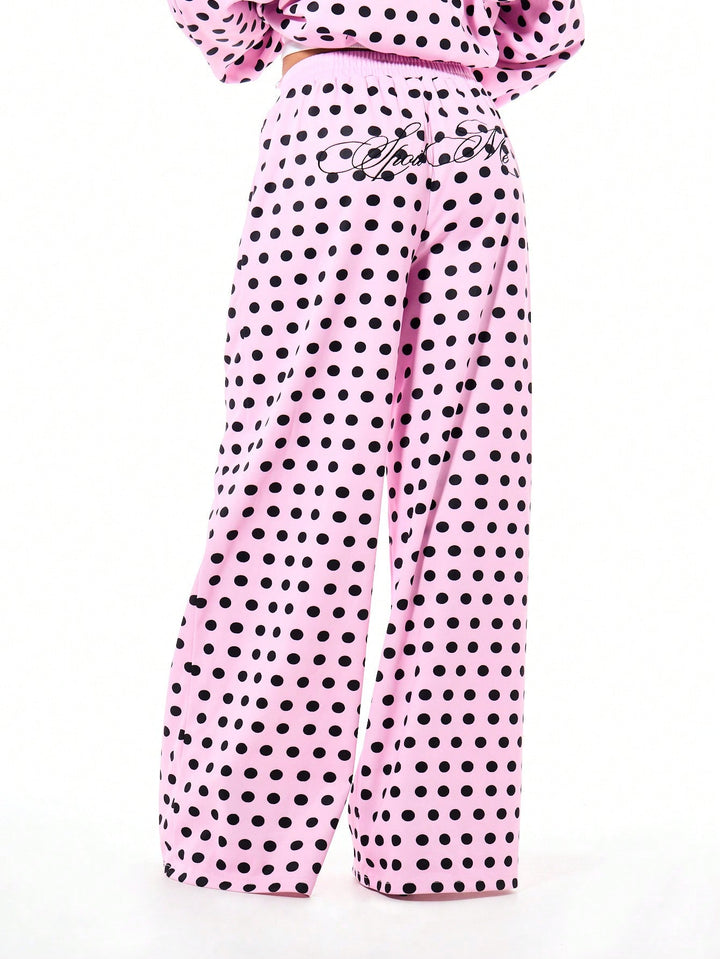 Pantaloni SHEIN, roz