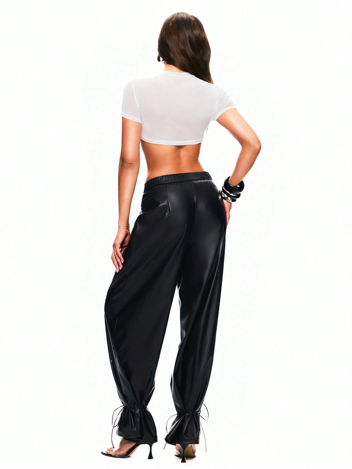 Pantaloni SHEIN, negru