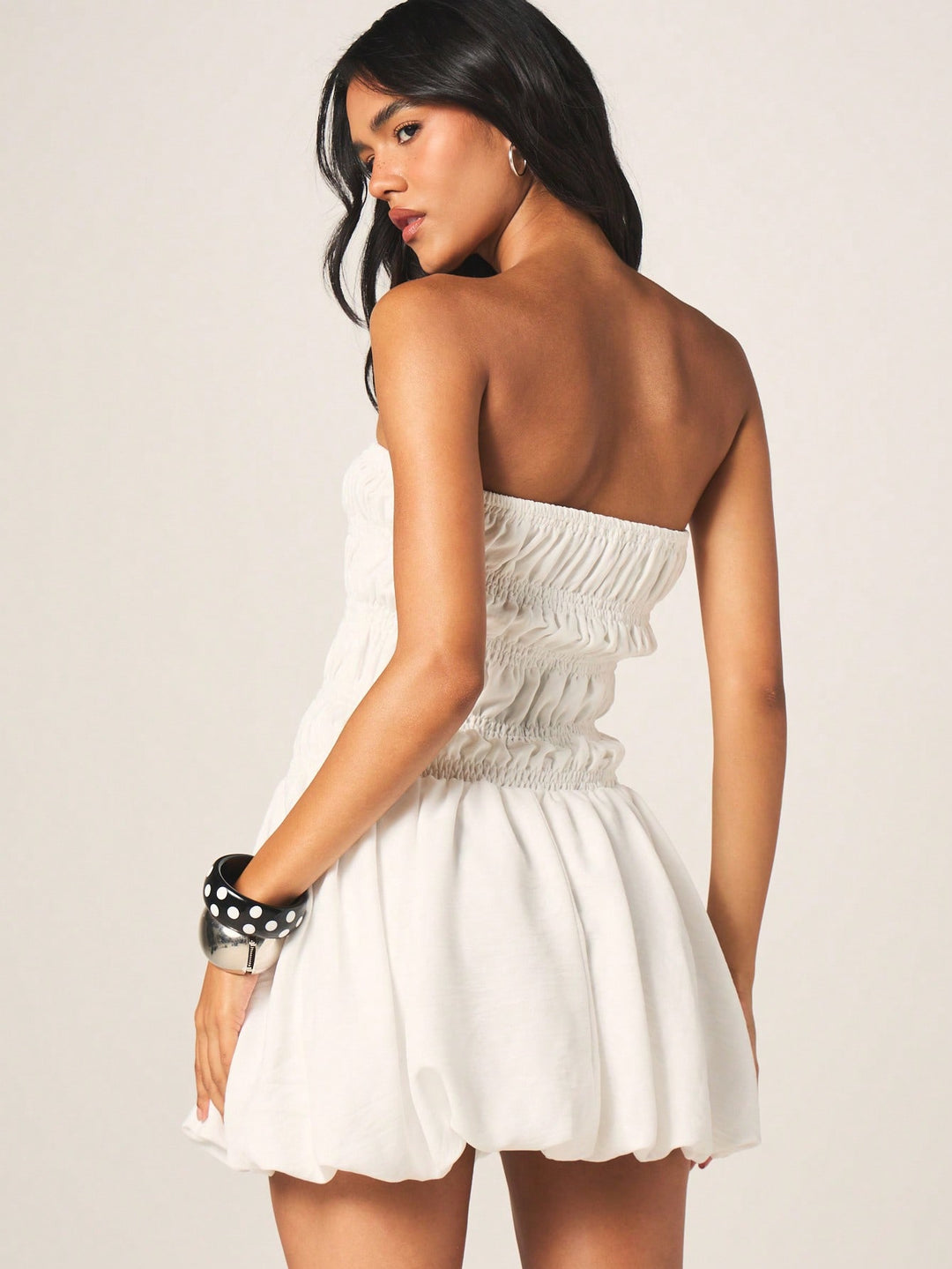 Rochie mini SHEIN, bej