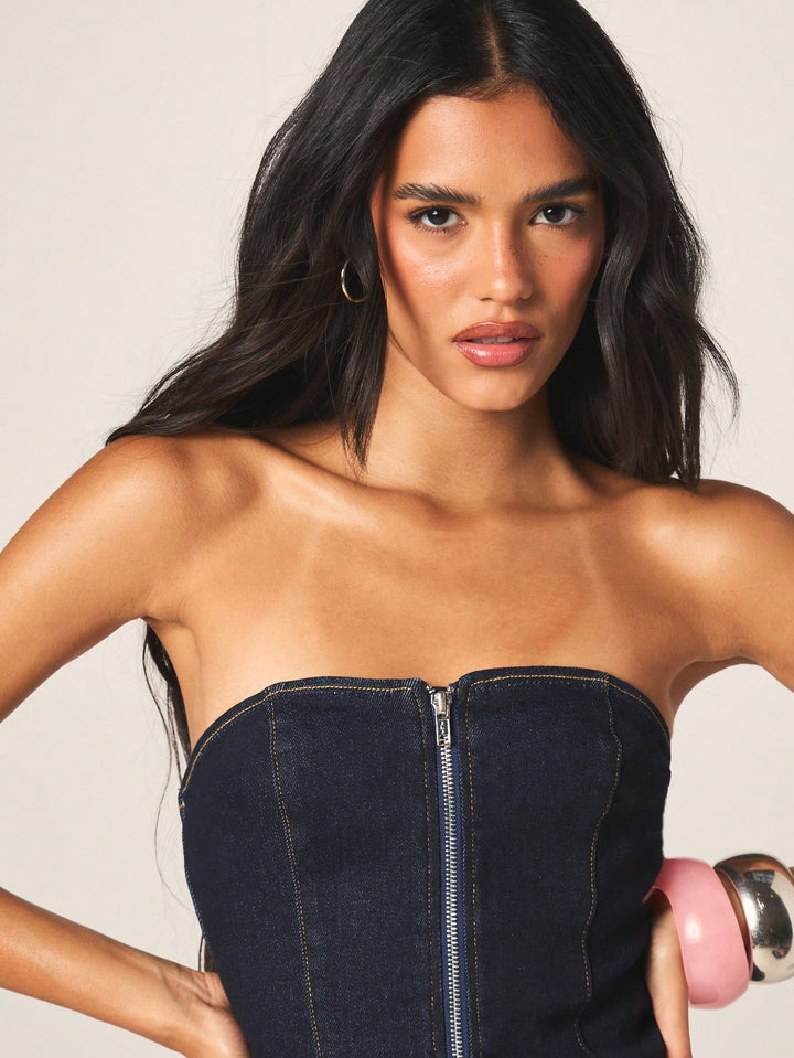 Top SHEIN, albastru