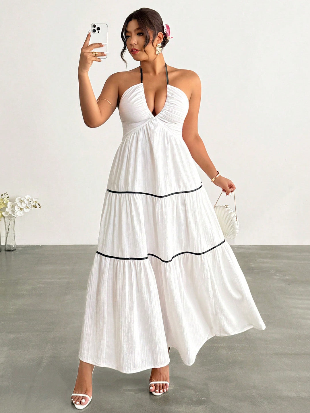 Rochie SHEIN, bej