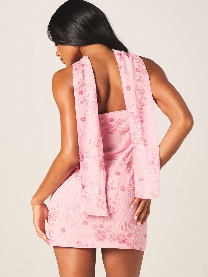 Rochie mini SHEIN, roz