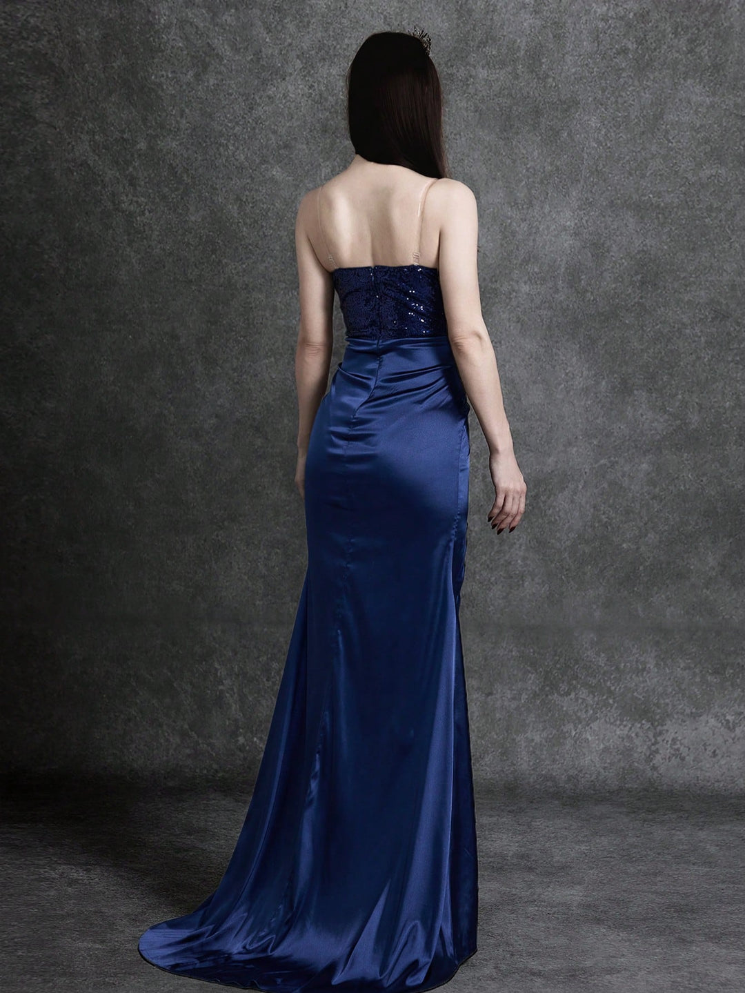 Rochie maxi SHEIN, albastru