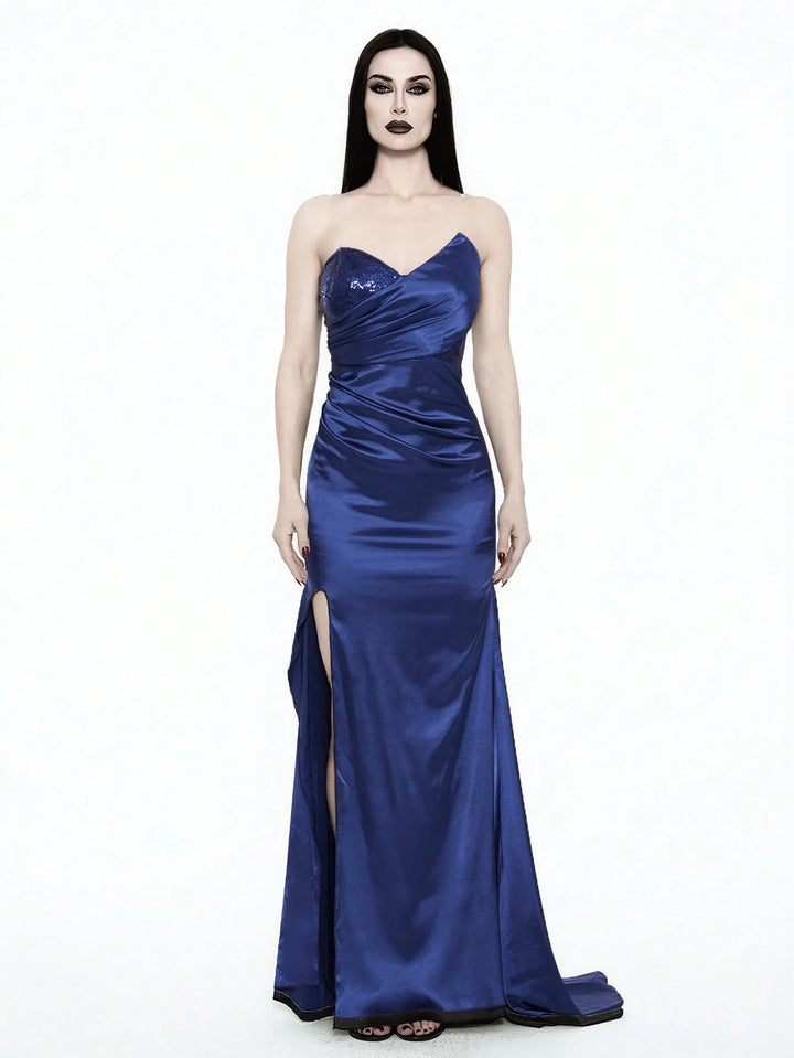 Rochie de ocazie SHEIN, albastru
