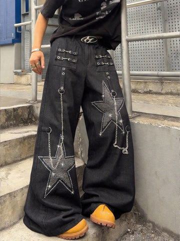 Jeans SHEIN, negru