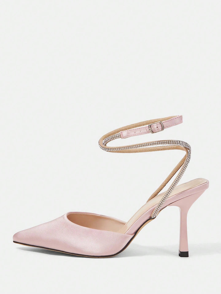 Pantofi cu toc SHEIN, roz
