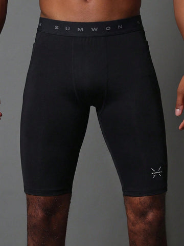Rövid leggings SHEIN, fekete