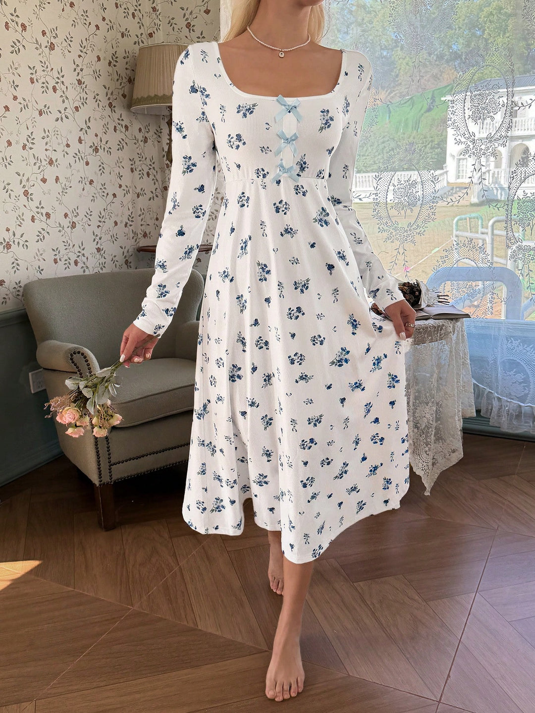Rochie de noapte SHEIN, mix culori