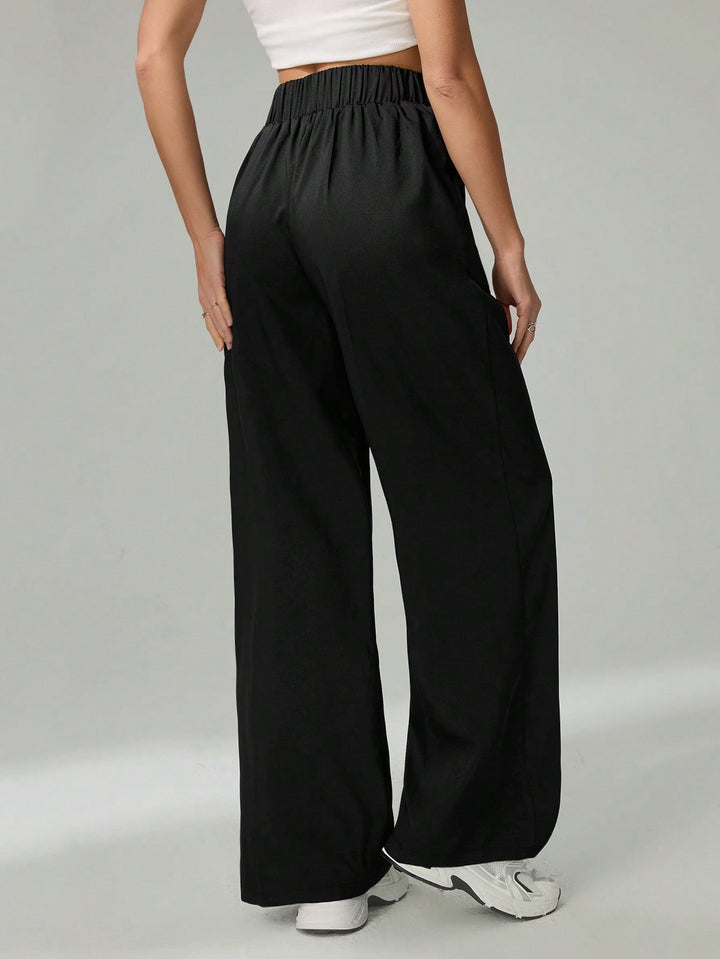 Pantaloni SHEIN, negru