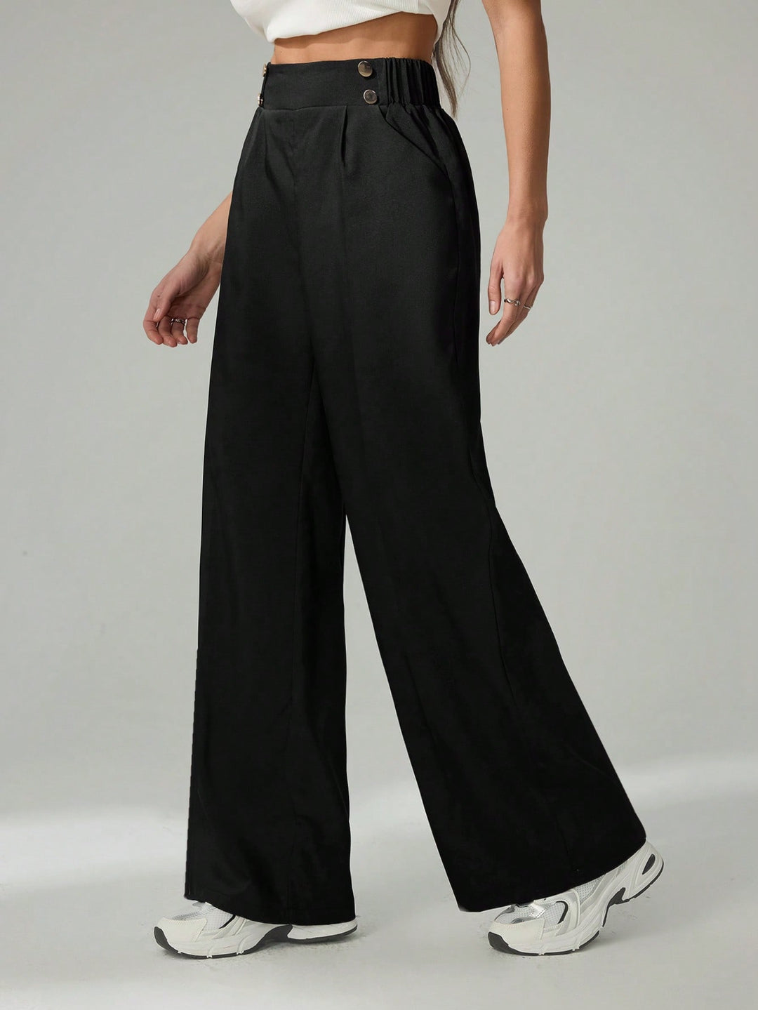 Pantaloni SHEIN, negru