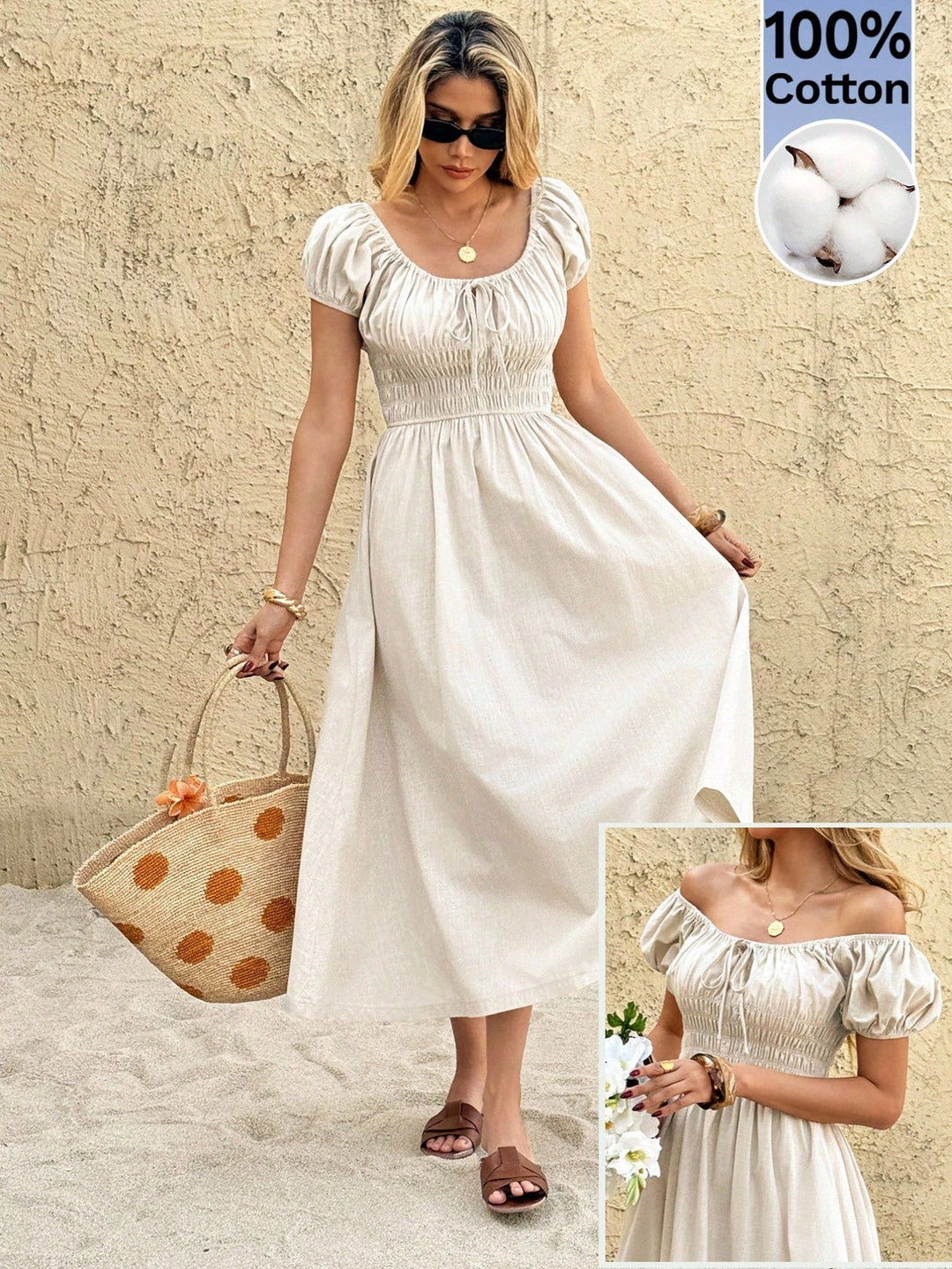 Rochie maxi SHEIN, albastru