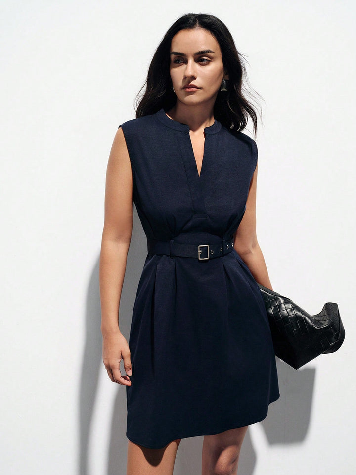 Rochie scurtă SHEIN, albastru