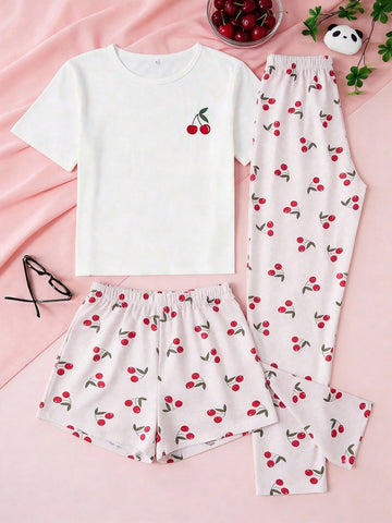 Set pijamale SHEIN, mix culori